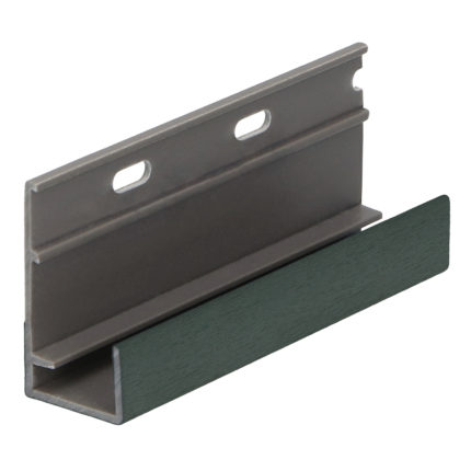 Omrandingprof. met ontwatering Keralit - Donkergroen - Classic (met houtnerf)