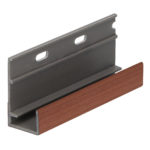 Omrandingprof. met ontwatering Keralit - Californian Redwood - Classic (met houtnerf)