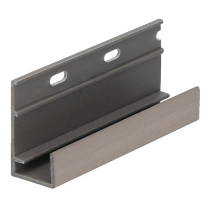 Omrandingprof. met ontwatering Keralit - Vergrijsd ceder - Classic (met houtnerf)