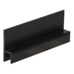 Stoelprofiel 12mm - Zwart