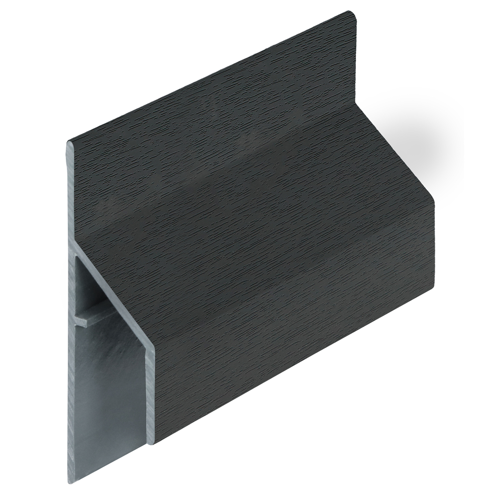 FM1621BI3463_28104060_SZ1 Trim/kraal aansluitprofiel 17mm Keralit - Monumentengroen - Classic (met houtnerf)