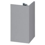 Uitw. rechthoekprofiel Keralit 46x46mm - Grijs - Classic (met houtnerf)