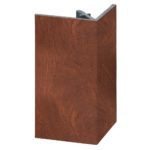 Uitw. rechthoekprofiel Keralit 46x46mm - Golden oak - Classic (met houtnerf)