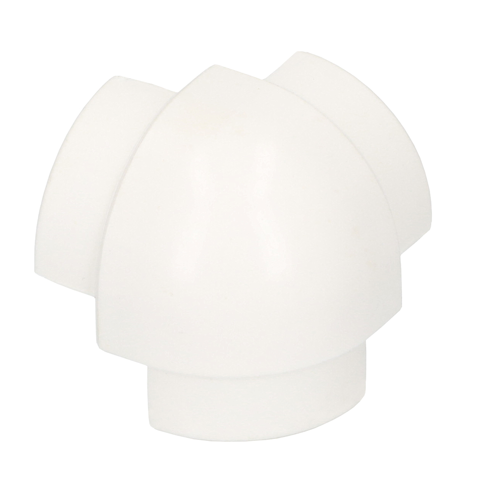 Softline hoekstuk universeel - Wit