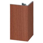Uitw. rechthoekprofiel Keralit 46x46mm - Californian Redwood - Classic (met houtnerf)