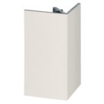 Uitw. rechthoekprofiel Keralit 46x46mm - Snowwhite - Pure (mat/effen)