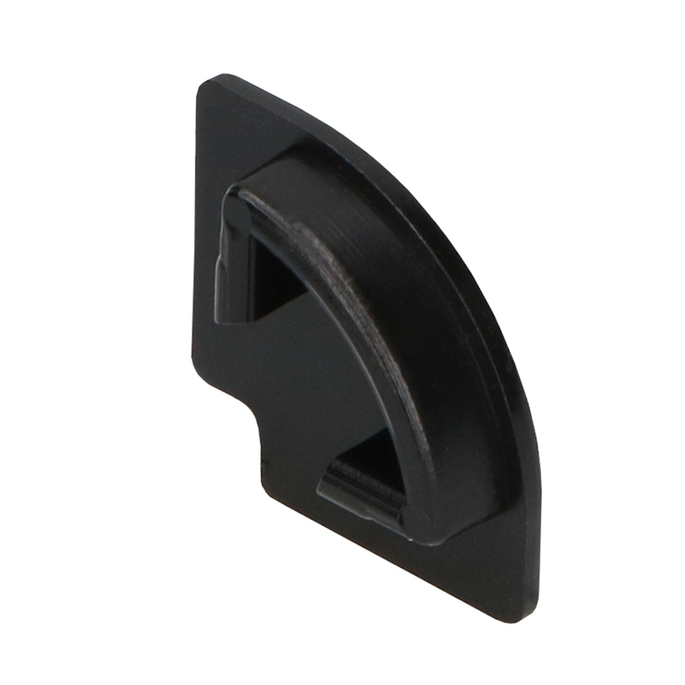 FM167BI2720_03211201_SZ1 Softline eindstuk universeel - Zwart