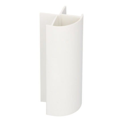 Softline hoekverbindingprofiel 18/19mm - Wit