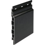 Keralit sponningdeel 143mm - Zwart - Classic (met houtnerf)