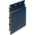 Keralit sponningdeel 143mm - Staalblauw - Classic (met houtnerf)