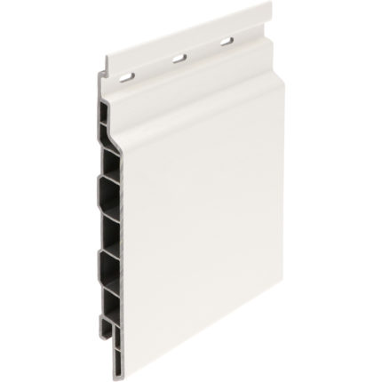 Keralit sponningdeel 143mm - Wit - Classic (met houtnerf)