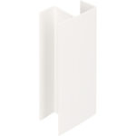 Hoekverbindingprofiel 18mm - Wit