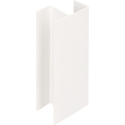 Hoekverbindingprofiel 18mm - Wit