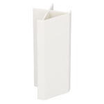 Facet hoekverbindingprofiel 18mm - Wit