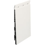 Keralit potdeksel 177mm - Wit - Classic (met houtnerf)