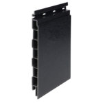 Keralit sponningdeel 190mm - Zwartgrijs - Classic (met houtnerf)