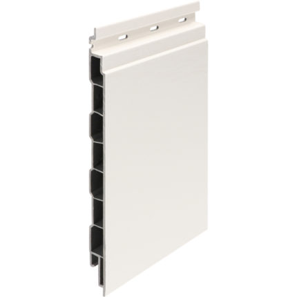 Keralit sponningdeel 190mm - Wit - Classic (met houtnerf)