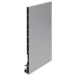 Keralit dakrandpaneel 200mm - Grijs - Classic (met houtnerf)