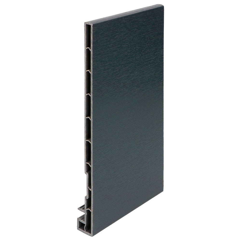 Keralit dakrandpaneel 200mm - Antraciet - Classic (met houtnerf)