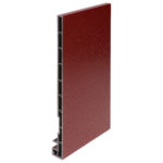 Keralit dakrandpaneel 200mm - Wijnrood - Classic (met houtnerf)