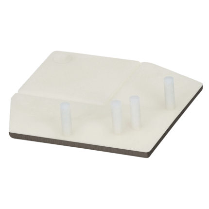 Eindkap uitw.rechthoekverb.prof.Keralit - Kwartsgrijs - Classic (met houtnerf)