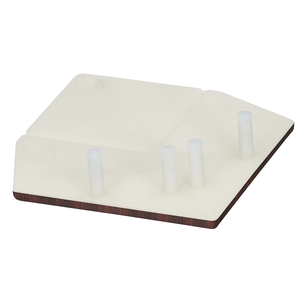 FM1887BI3690_28222601_SZ1 Eindkap uitw.rechthoekverb.prof.Keralit - Mahonie - Classic (met houtnerf)