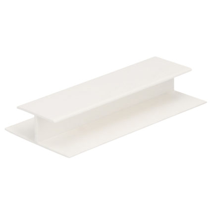 H-verbindingprofiel 13mm - Wit