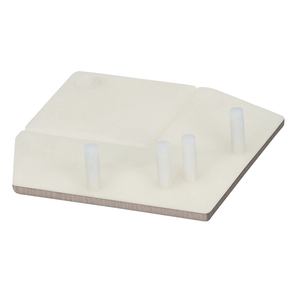 FM1902BI3705_28228101_SZ1 Eindkap uitw.rechthoekverb.prof.Keralit - Vergrijsd ceder - Classic (met houtnerf)