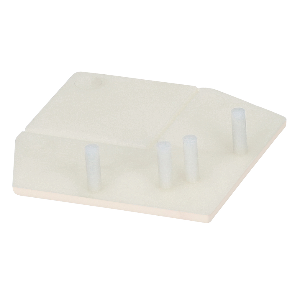 FM1904BI3707_28228301_SZ1 Eindkap uitw.rechthoekverb.prof.Keralit - Sandcream - Pure (mat/effen)