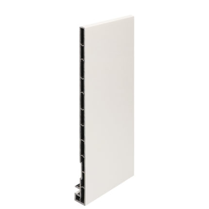 Keralit dakrandpaneel 250mm - Wit - Classic (met houtnerf)