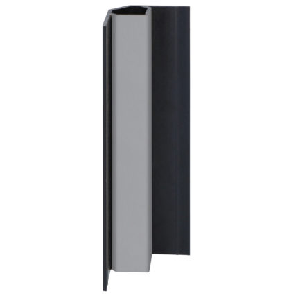 Keralit inwendig hoekprofiel - Grijs - Classic (met houtnerf)