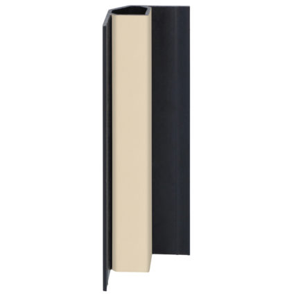 Keralit inwendig hoekprofiel - Licht ivoor - Classic (met houtnerf)