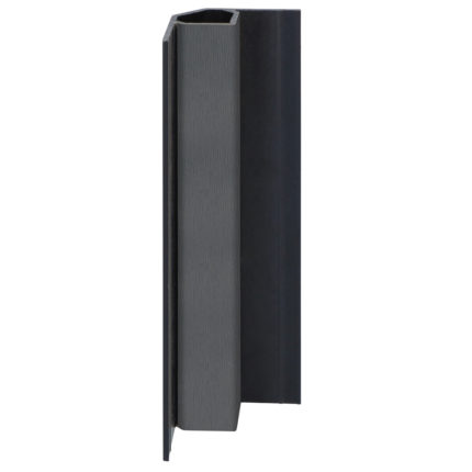 Keralit inwendig hoekprofiel - Antraciet - Classic (met houtnerf)