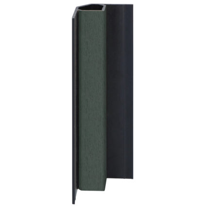 Keralit inwendig hoekprofiel - Donkergroen - Classic (met houtnerf)