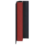 Keralit inwendig hoekprofiel - Rood - Classic (met houtnerf)