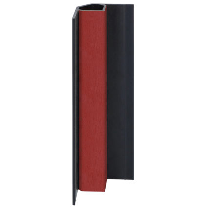 Keralit inwendig hoekprofiel - Rood - Classic (met houtnerf)