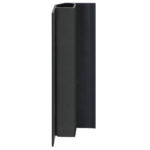 Keralit inwendig hoekprofiel - Nightblack - Pure (mat/effen)