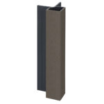 Keralit uitwendig hoekprofiel 32x32mm - Kwartsgrijs - Classic (met houtnerf)