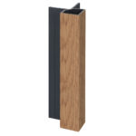 Keralit uitwendig hoekprofiel 32x32mm - Licht eiken - Classic (met houtnerf)