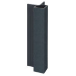 Keralit uitwendig hoekprofiel 32x32mm - Monumentenblauw - Classic (met houtnerf)