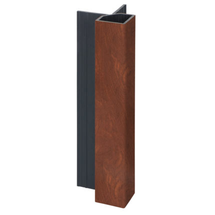 Keralit uitwendig hoekprofiel 32x32mm - Golden oak - Classic (met houtnerf)