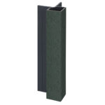 Keralit uitwendig hoekprofiel 32x32mm - Donkergroen - Classic (met houtnerf)