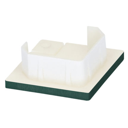 Keralit eindkap voor 2827/2828 - Mosgroen - Classic (met houtnerf)