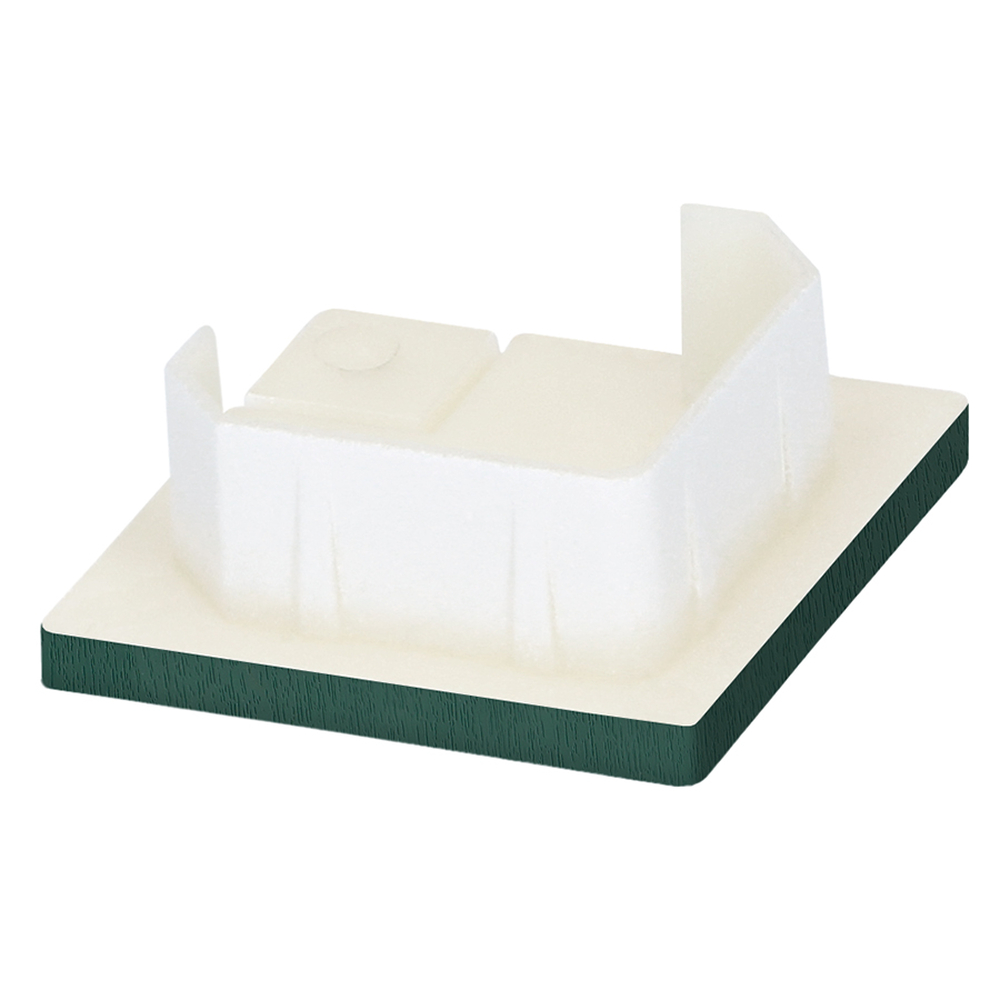 FM2007BI3808_28290601_SZ1 Keralit eindkap voor 2827/2828 - Mosgroen - Classic (met houtnerf)