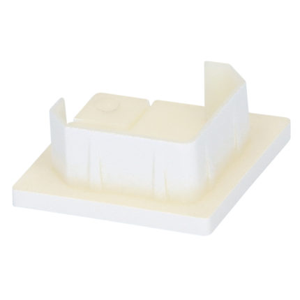 Keralit eindkap voor 2827/2828 - Licht ivoor - Classic (met houtnerf)