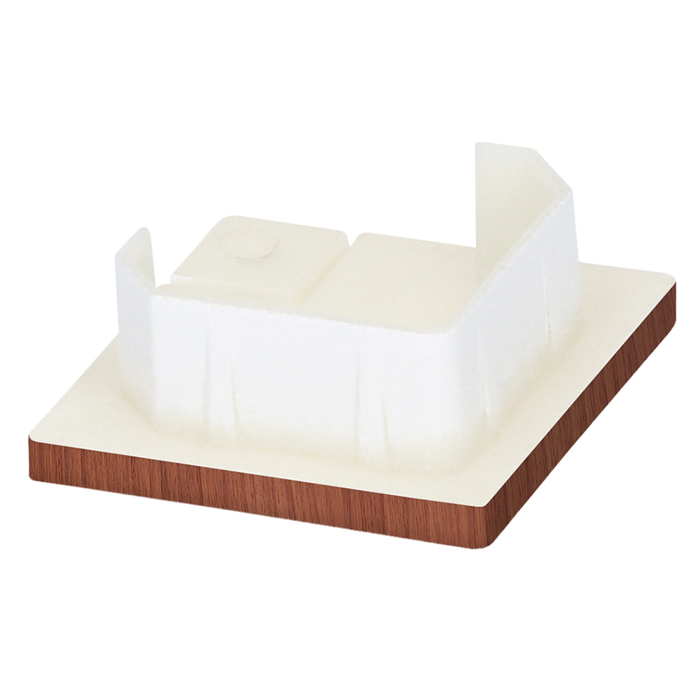 FM2029BI3830_28297401_SZ1 Keralit eindkap voor 2827/2828 - Californian Redwood - Classic (met houtnerf)