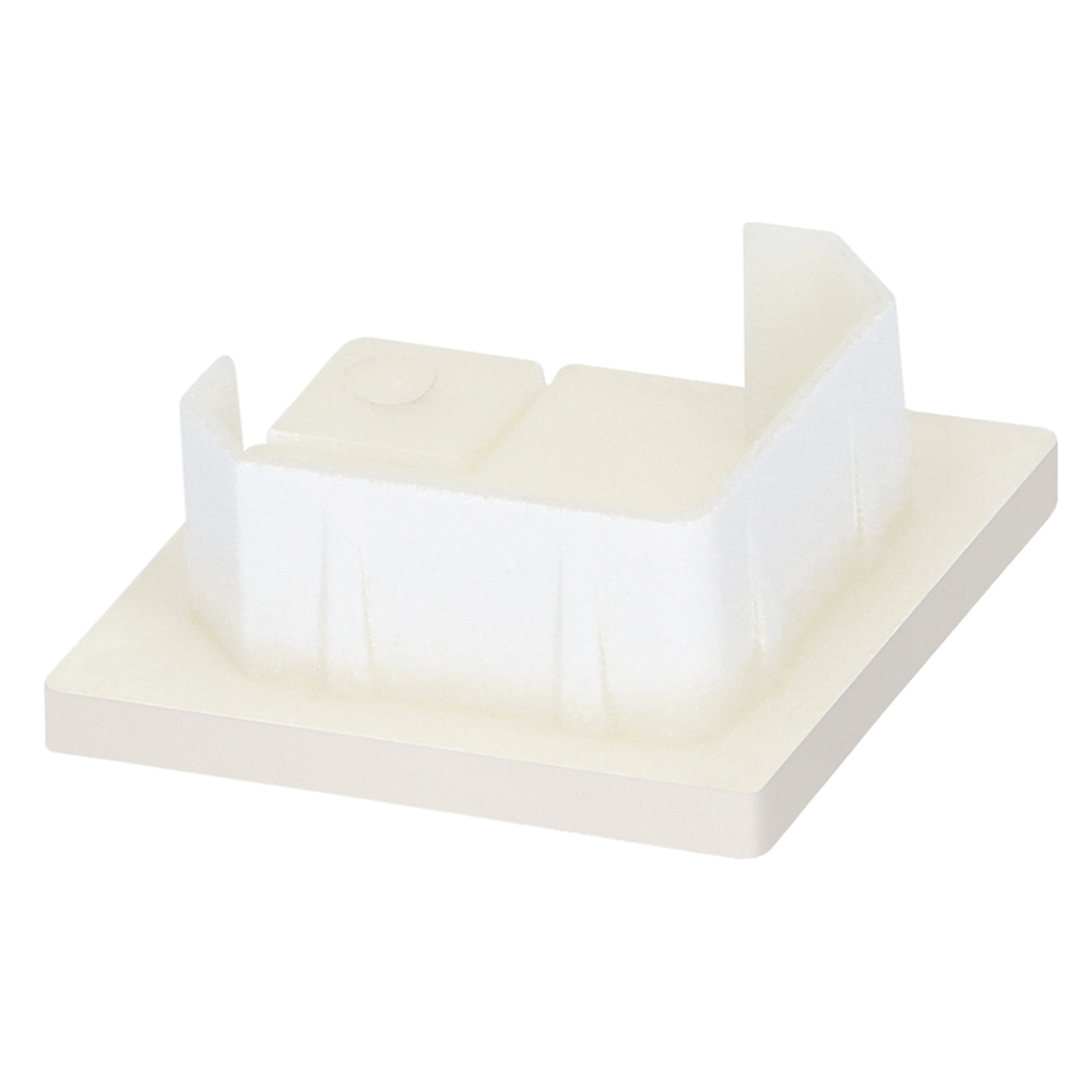 FM2031BI3832_28298201_SZ1 Keralit eindkap voor 2827/2828 - Snowwhite - Pure (mat/effen)