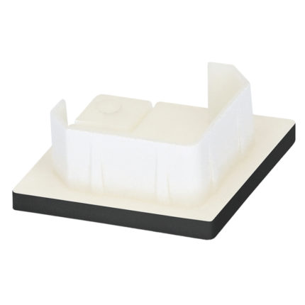 Keralit eindkap voor 2827/2828 - Nightblack - Pure (mat/effen)