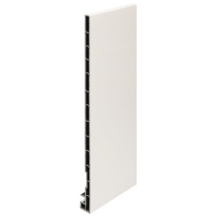 Keralit dakrandpaneel 300mm - Wit - Classic (met houtnerf)