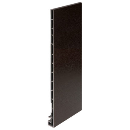 Keralit dakrandpaneel 300mm - Donkerbruin - Classic (met houtnerf)